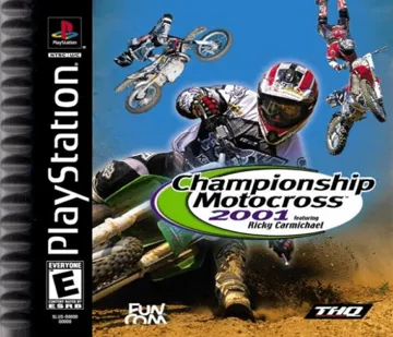 Championship Motocross 2001 featuring Ricky Carmichael (US) box cover front